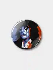 Синий значок "Alice Cooper", 37 мм