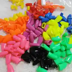 Розовый антицарапки - накладные когти для собак и кошек, 20 шт + клей