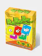 Настольная игра карточная "Канобу" камень-ножницы-бумага