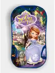Ледянка детская мягкая с ручкой София Принцесса Прекрасная / Sofia Princess The First мягкая изогнутая 85х50см с рисунком #123и