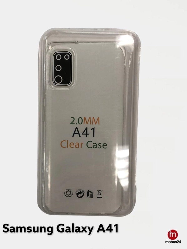 Чехол Samsung A41, прозрачный