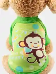 Лайм свитер с принтом для собак и кошек