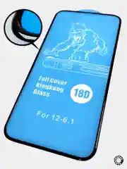 Усиленное защитное стекло iPhone XR, 11, 12 mini противоударное