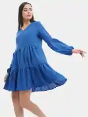 Черный платье "Кокетка"