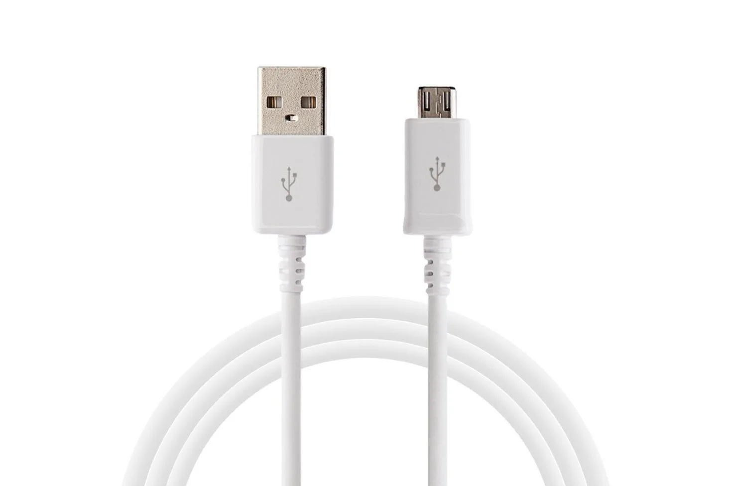 Белый кабель Micro USB Samsung