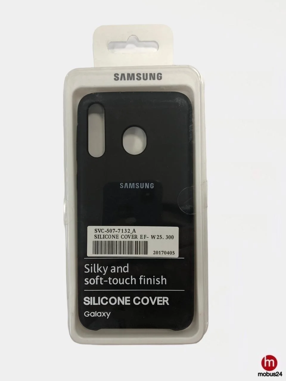 Черный чехол Silicon cover для Samsung M30