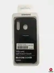 Черный чехол Silicon cover для Samsung M30