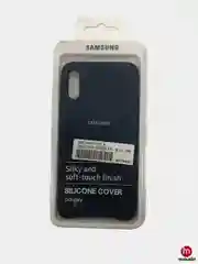 Синий меланж чехол Silicon cover для Samsung M30
