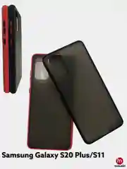 Матовый силиконовый чехол Galaxy S20 Plus S11
