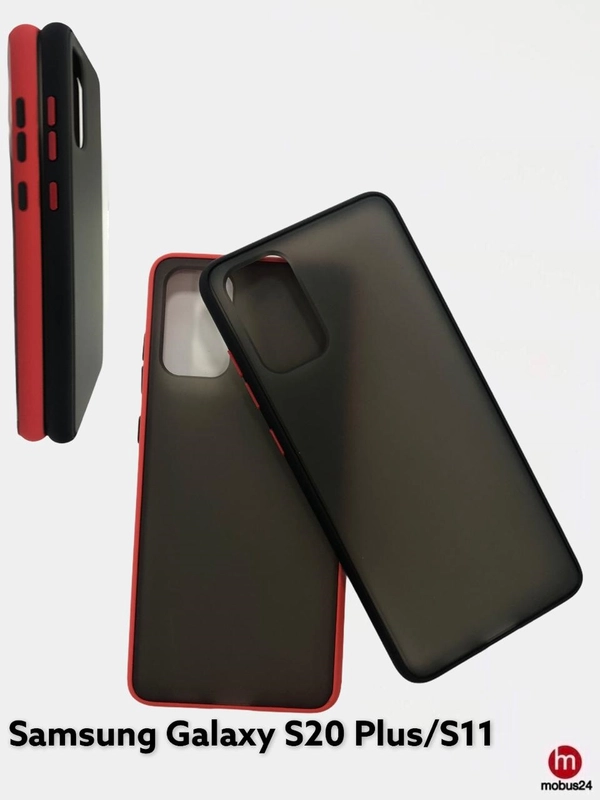 Матовый силиконовый чехол Galaxy S20 Plus S11