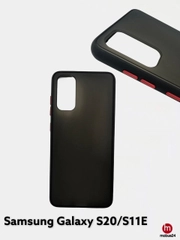 Силиконовый матовый чехол Samsung S20 S11E