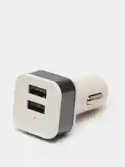 Зарядное устройство автомобильное, 2 порта USB