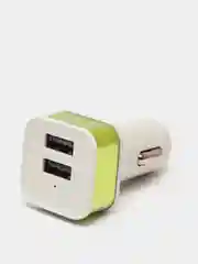 Зарядное устройство автомобильное, 2 порта USB