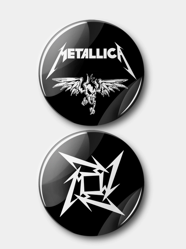 Значок "Metallica", 37 мм