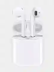 Белый наушники беспроводные Bluetooth i12 TWS