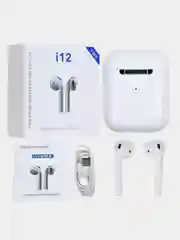 Наушники беспроводные Bluetooth i12 TWS