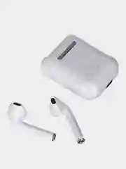 Белый наушники беспроводные Bluetooth i12 TWS