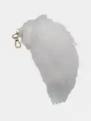 Белый брелок