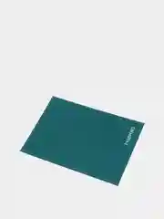 Бирюзовый обложка для паспорта, выделанная кожа
