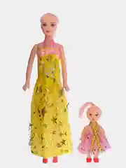 Кукла-модель "Каролина" с малышкой, 26 см