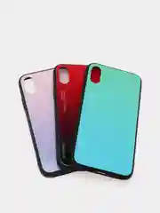 Чехол на Apple iPhone, двухкомпонентный, градиентный (на семь моделей)