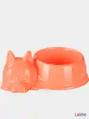 Коралловый миска для кошек, фигурная, 0,5 л