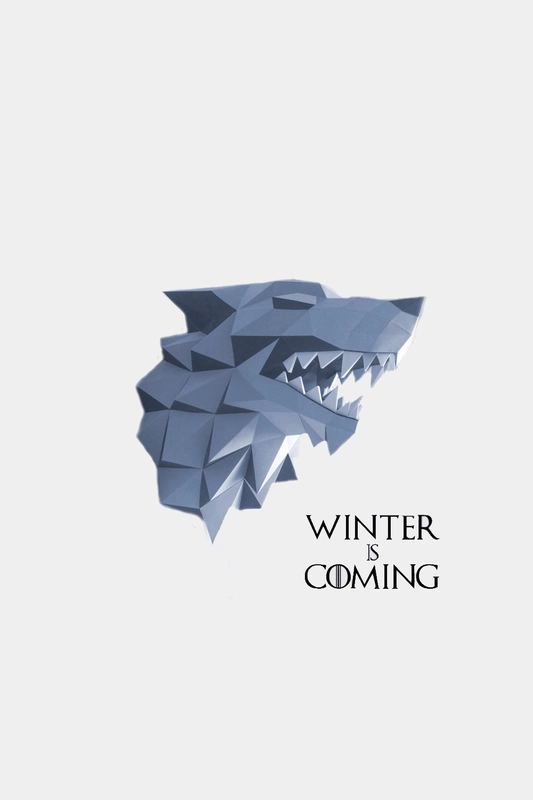 Бумажный конструктор ICE WOLF
