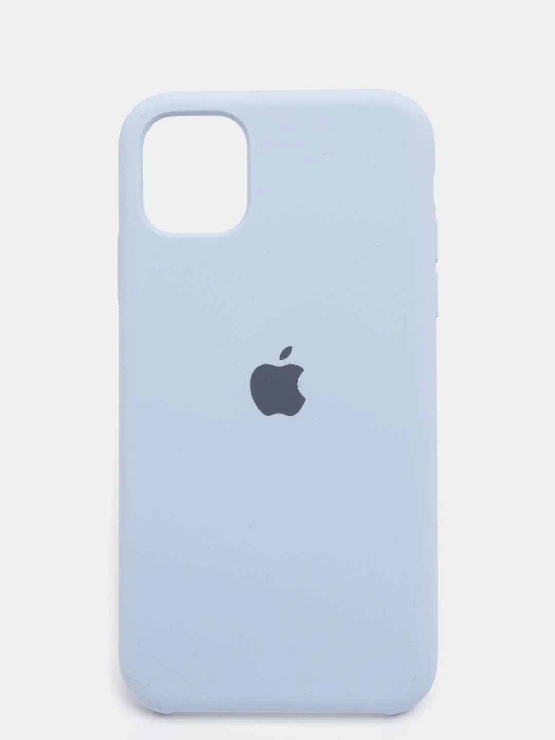 Синий меланж чехол Silicone Case для iPhone 11
