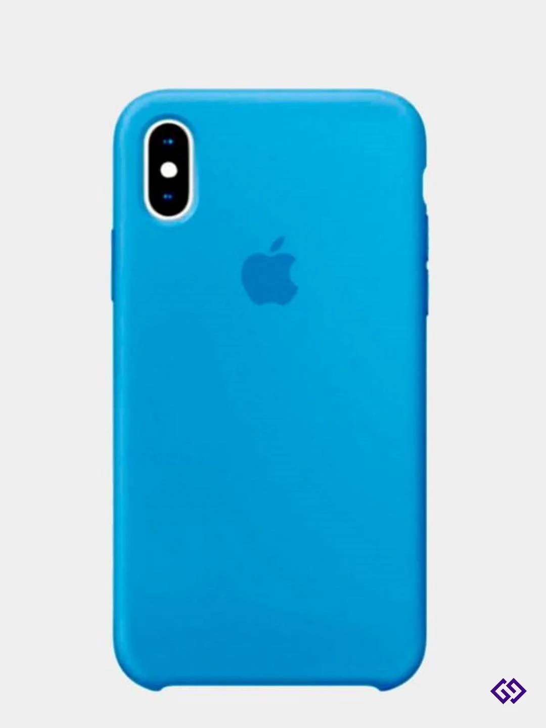 Голубой чехол для Apple Iphone 12 mini, 12, 12 pro, 12 pro max, с бархатистым покрытием внутри