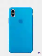 Голубой чехол для Apple Iphone 12 mini, 12, 12 pro, 12 pro max, с бархатистым покрытием внутри