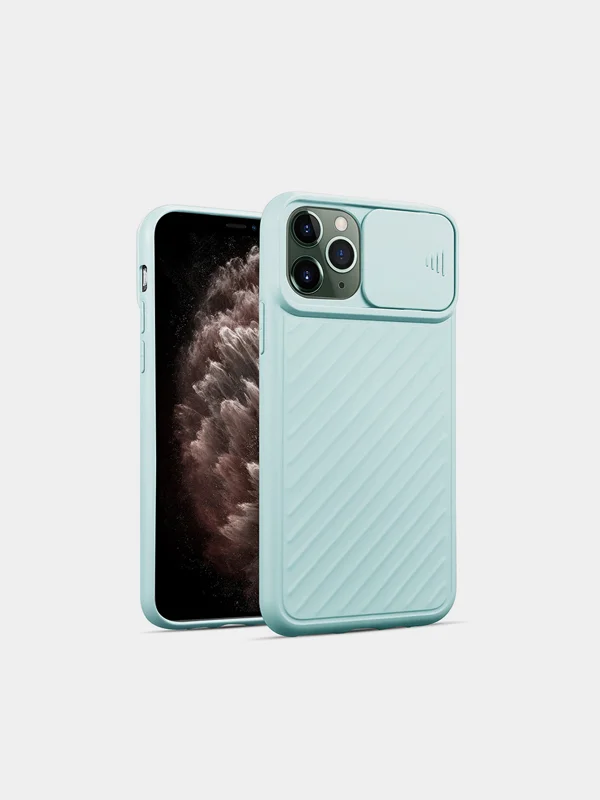 Голубой чехол для iPhone 11, 11 Pro, 11 Pro Max, 12/12 Pro/mini/Max, с закрывающейся крышкой