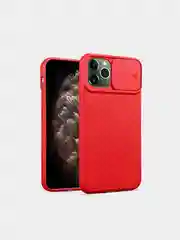 Красный чехол для iPhone 11, 11 Pro, 11 Pro Max, 12/12 Pro/mini/Max, с закрывающейся крышкой