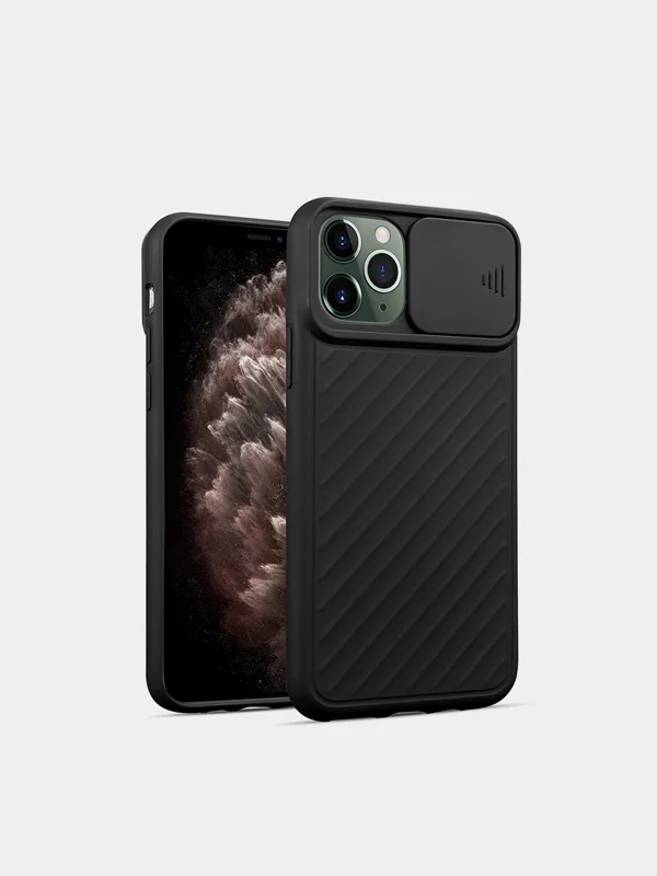 Черный чехол для iPhone 11, 11 Pro, 11 Pro Max, 12/12 Pro/mini/Max, с закрывающейся крышкой