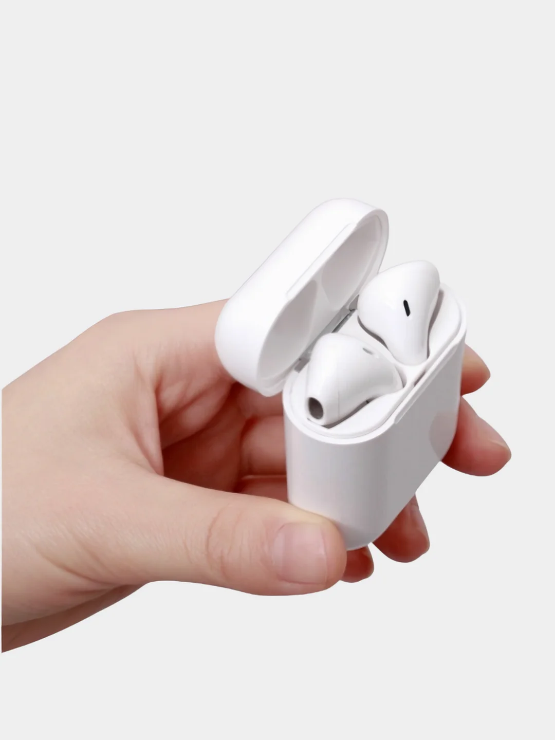 Белый наушники беспроводные Bluetooth i11 TWS
