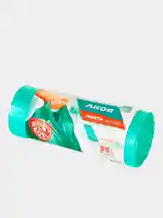 Пакеты для мусора Akor "Антибак + Био", 35 л, 30 штук