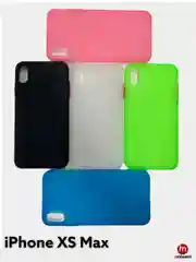 Матовый силиконовый чехол для iPhone XS Max