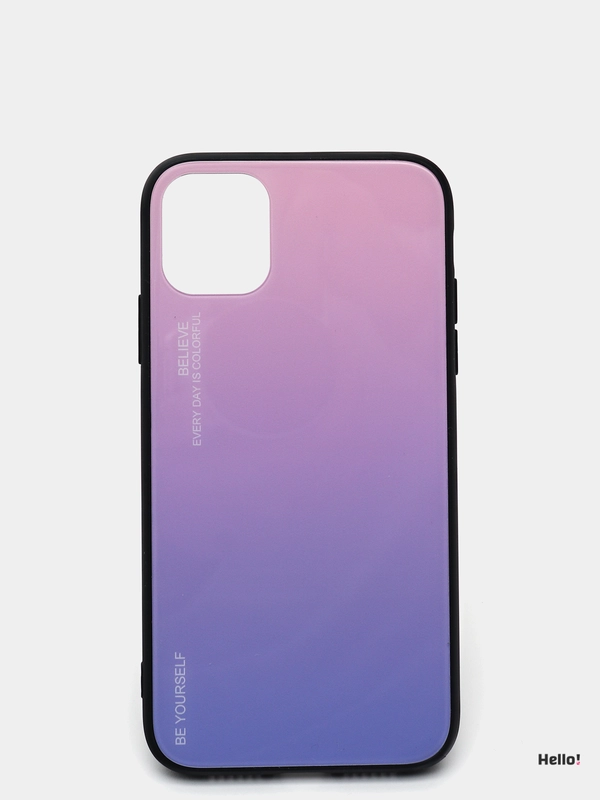 Чехол для Apple iPhone 11 Pro Max из закалённого стекла, 7 цветов