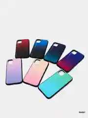 Серый меланж чехол для Apple iPhone 11 Pro из закалённого стекла, 7 цветов