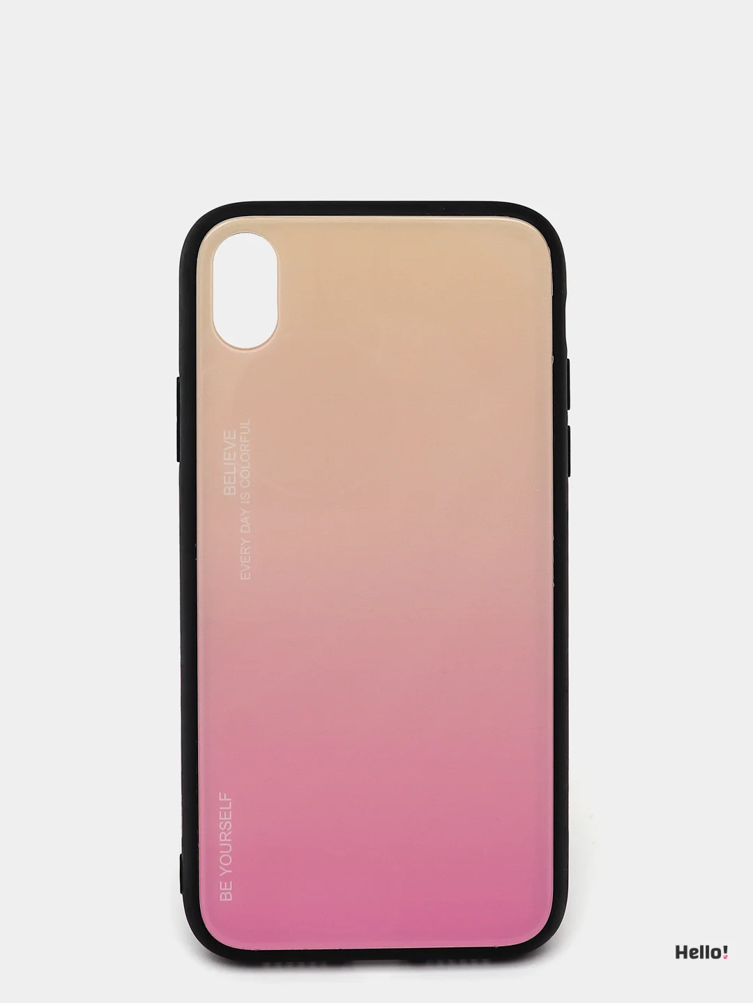 Серебряный чехол для Apple iPhone XS Max из закалённого стекла, 7 цветов