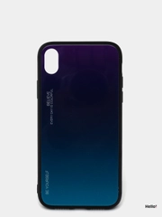 Чехол для Apple iPhone XS Max из закалённого стекла, 7 цветов