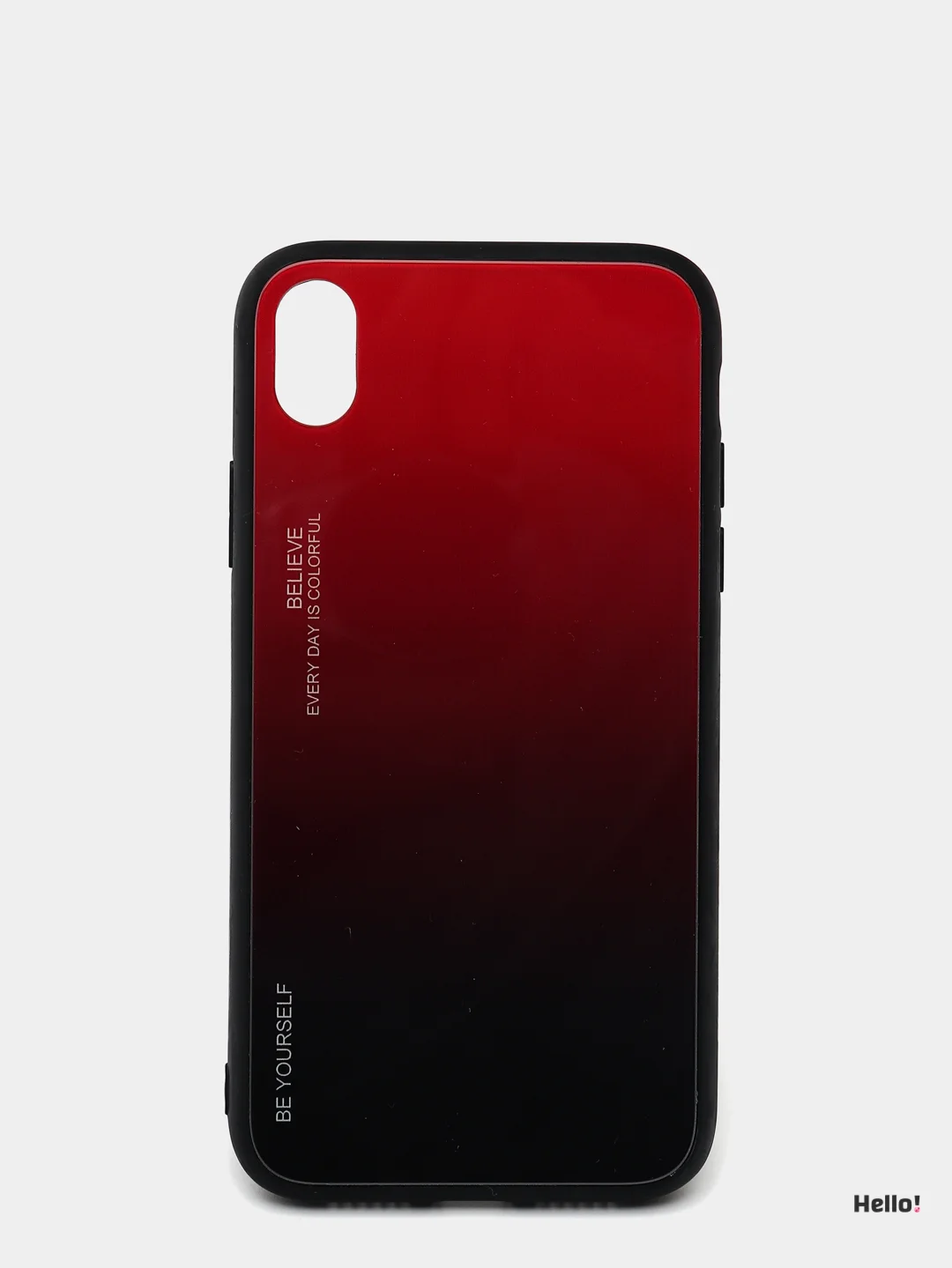 Белый чехол для Apple iPhone XS Max из закалённого стекла, 7 цветов