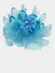 Синий бантик