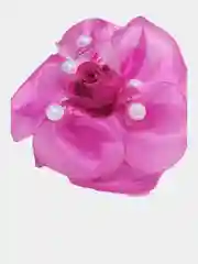Фуксия бантики на резинке, 2 штуки