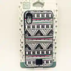 Угольный силиконовый чехол для iPhone X, XS