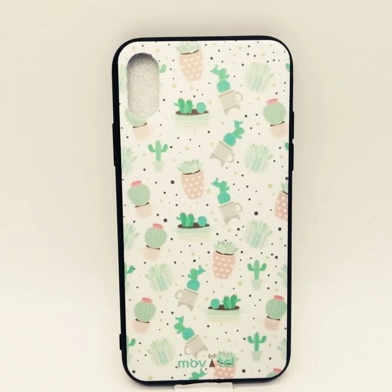 Мятный силиконовый чехол для iPhone X, XS