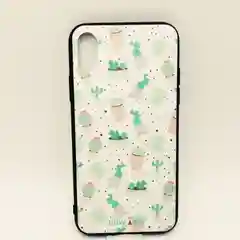 Мятный силиконовый чехол для iPhone X, XS