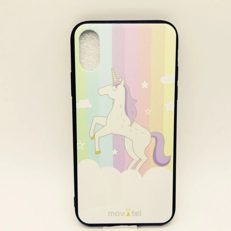 Индиго силиконовый чехол для iPhone X, XS