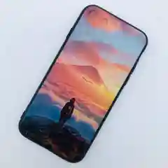 Коралловый меланж силиконовый чехол для iPhone 7/8