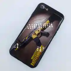 Угольный силиконовый чехол для iPhone 7/8