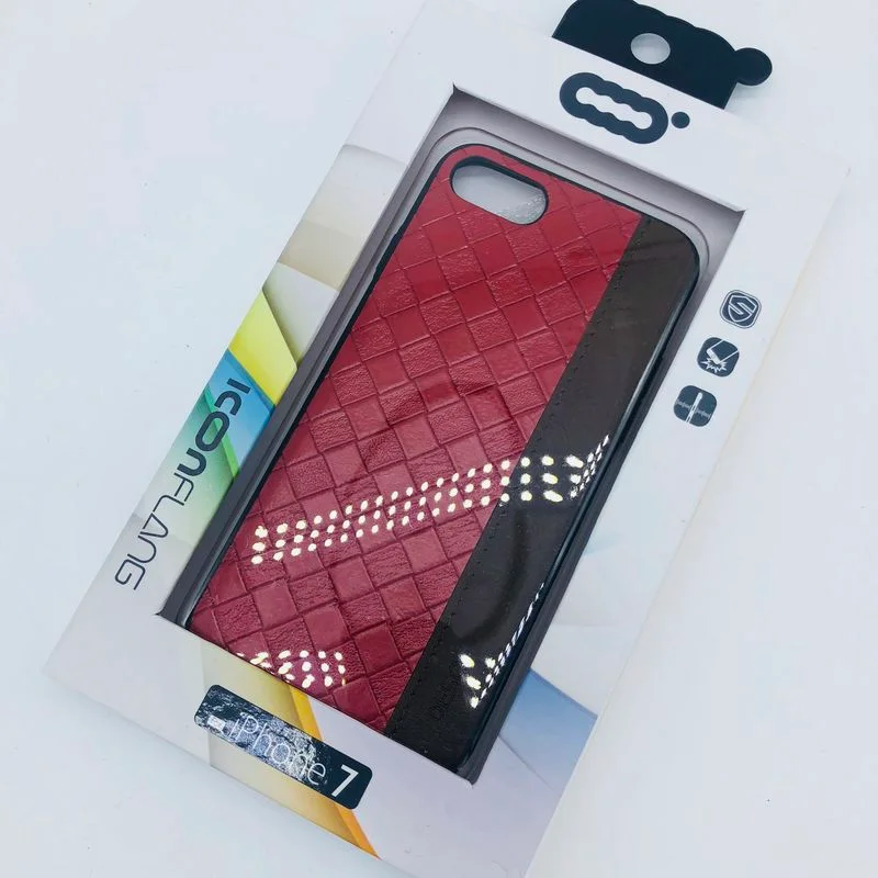Багровый силиконовый чехол iPhone 7/8